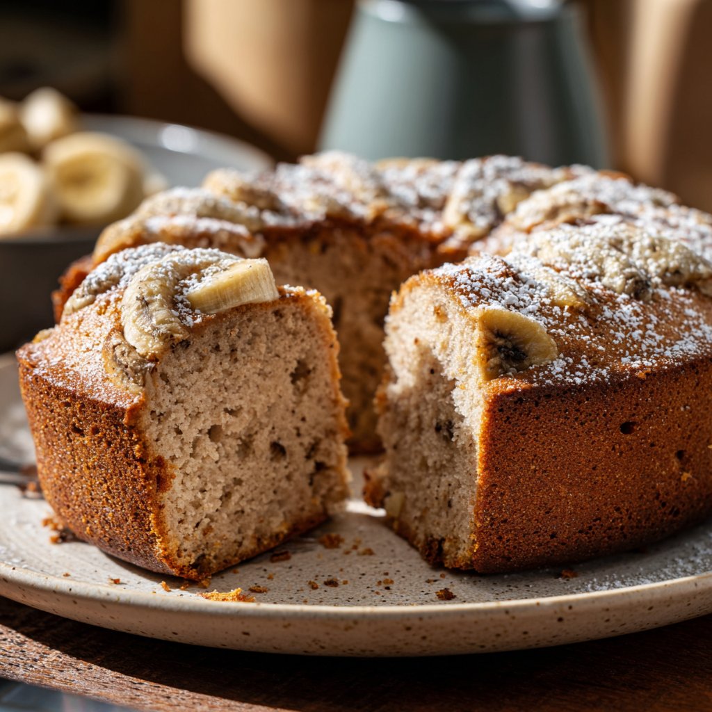 Bananenkuchen mit Dinkelmehl