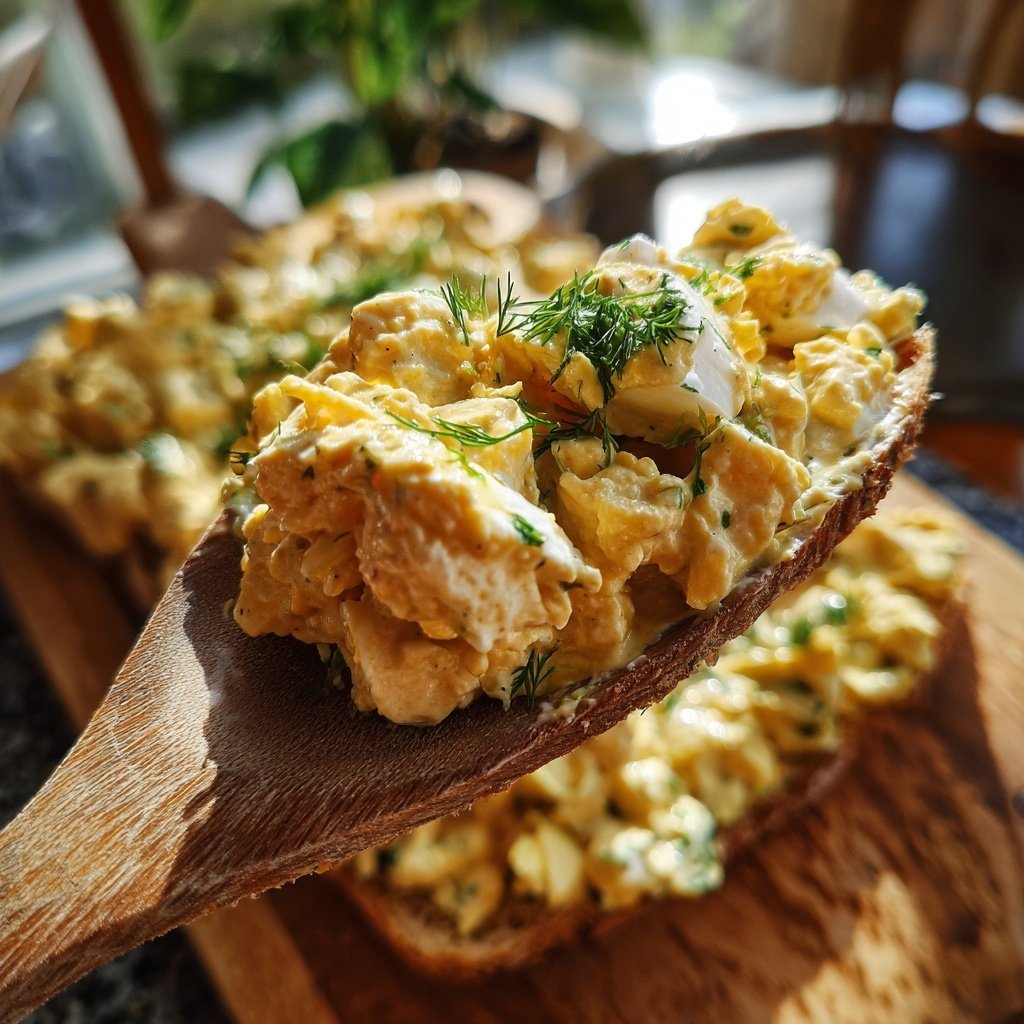 Schnell & Einfach 10-Minuten-Eiersalat mit Joghurt