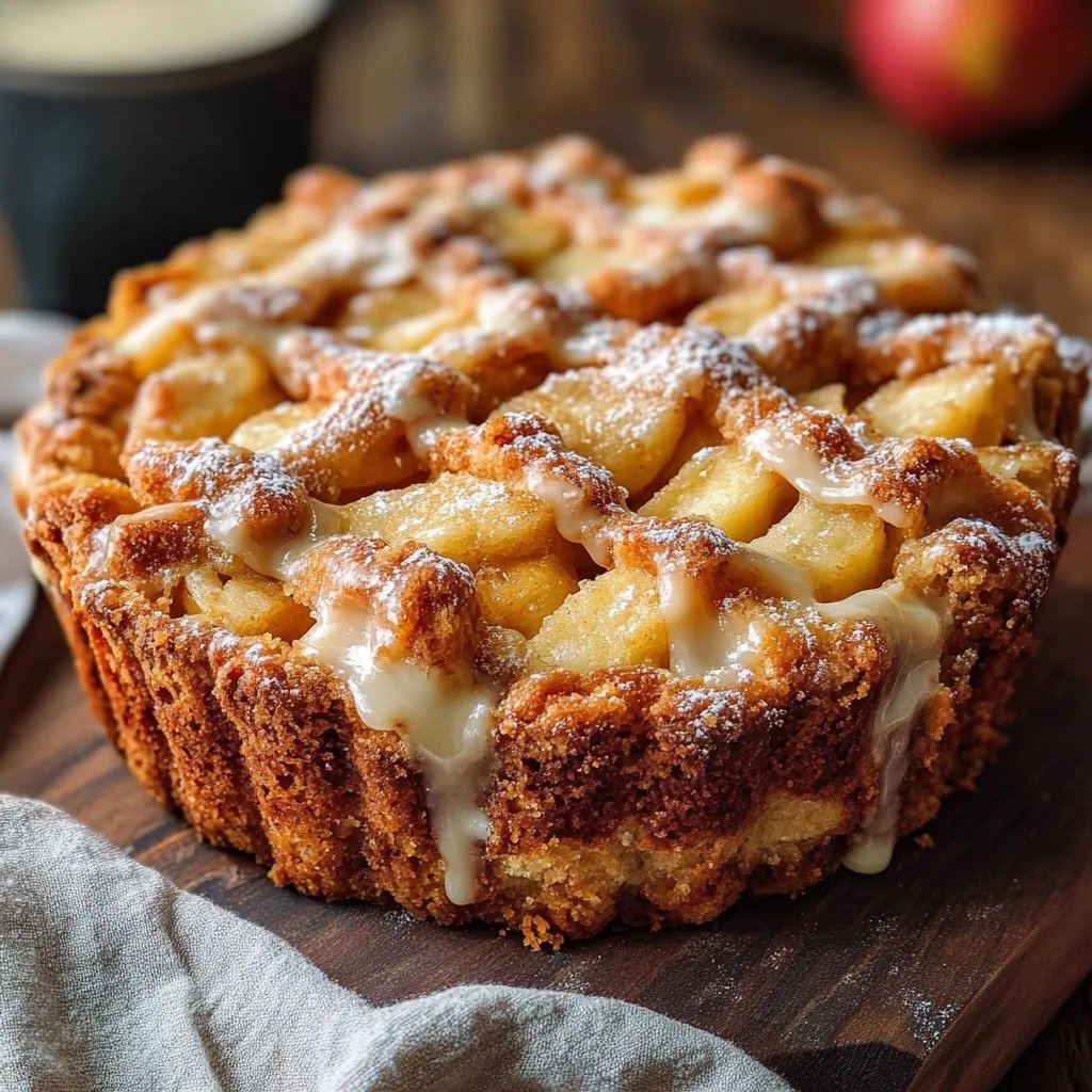 Saftiger Apfel-Zimt-Crumble-Kuchen