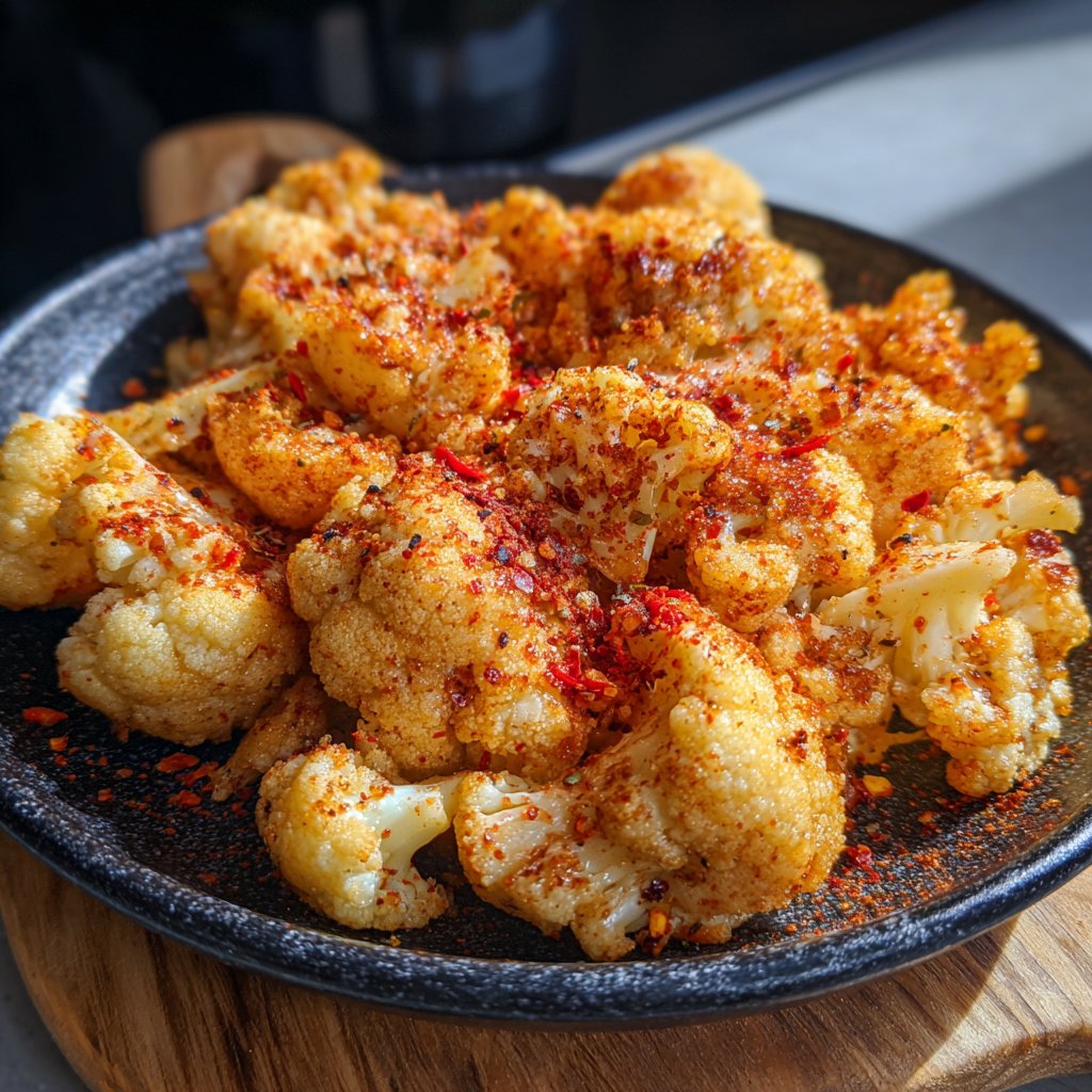 Blumenkohl mit Paprikapulver