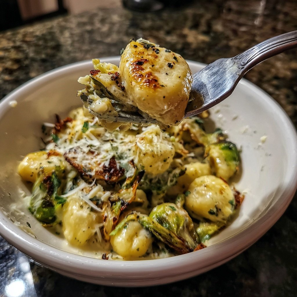 Gnocchi mit Rosenkohl