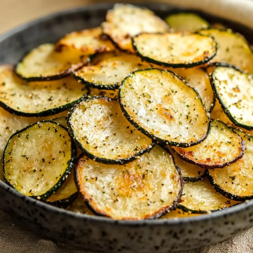 Knusprige Zucchini-Chips aus der Heißluftfritteuse