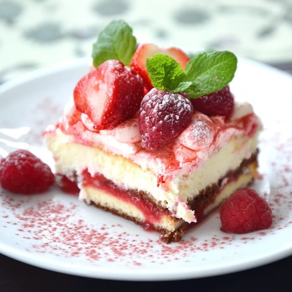 Erdbeer Tiramisu