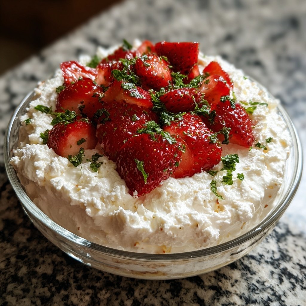 Erdbeer Joghurt Creme