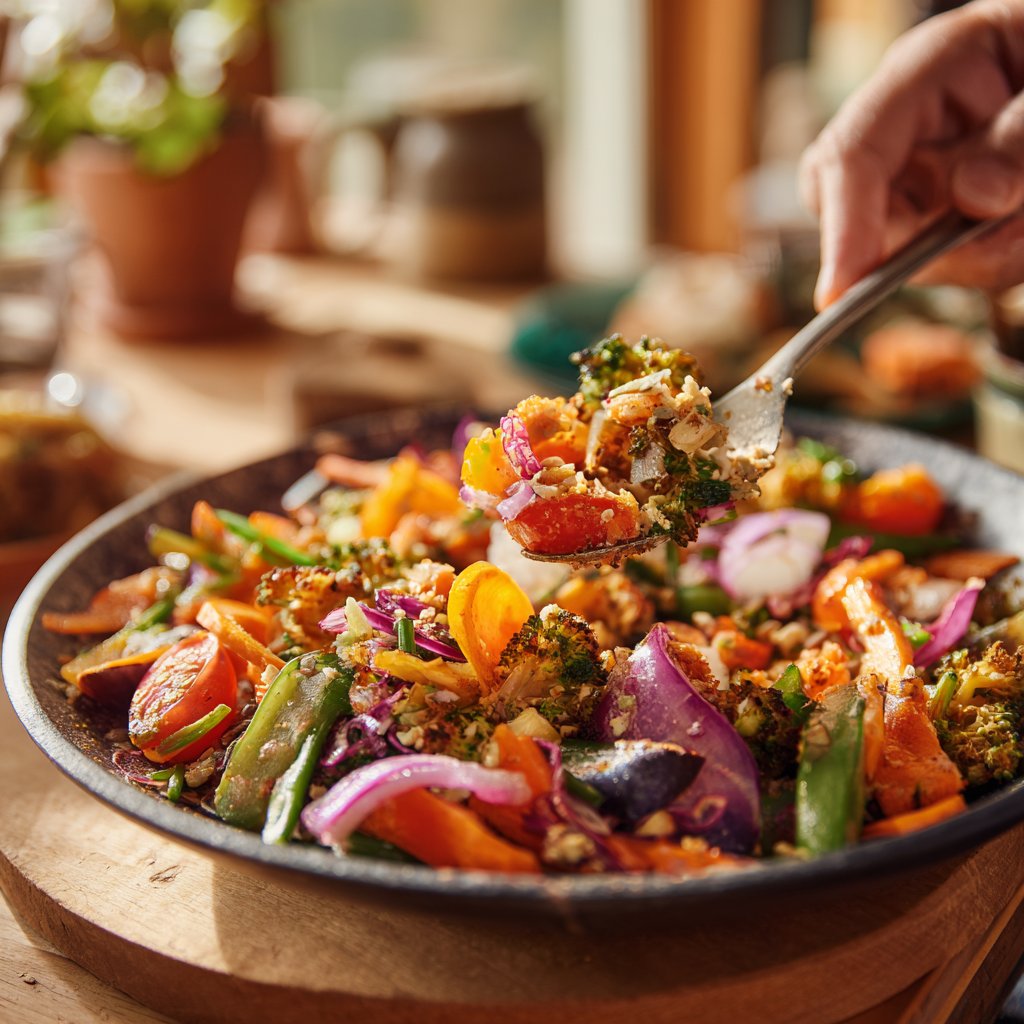 Mittagessen vegetarisch einfach