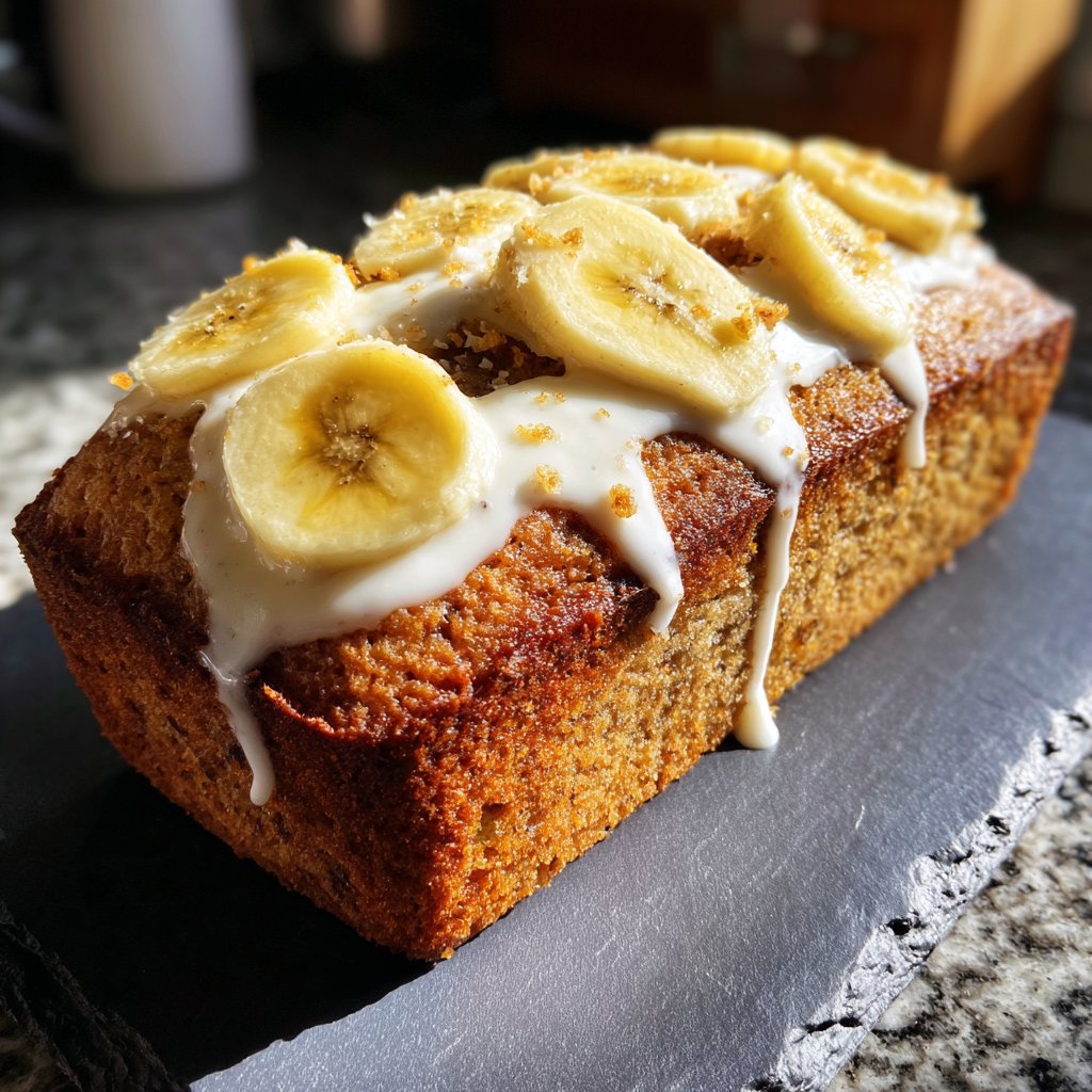 Bananenkuchen mit Joghurt