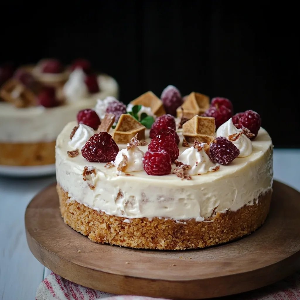 Einfache White Bueno Torte