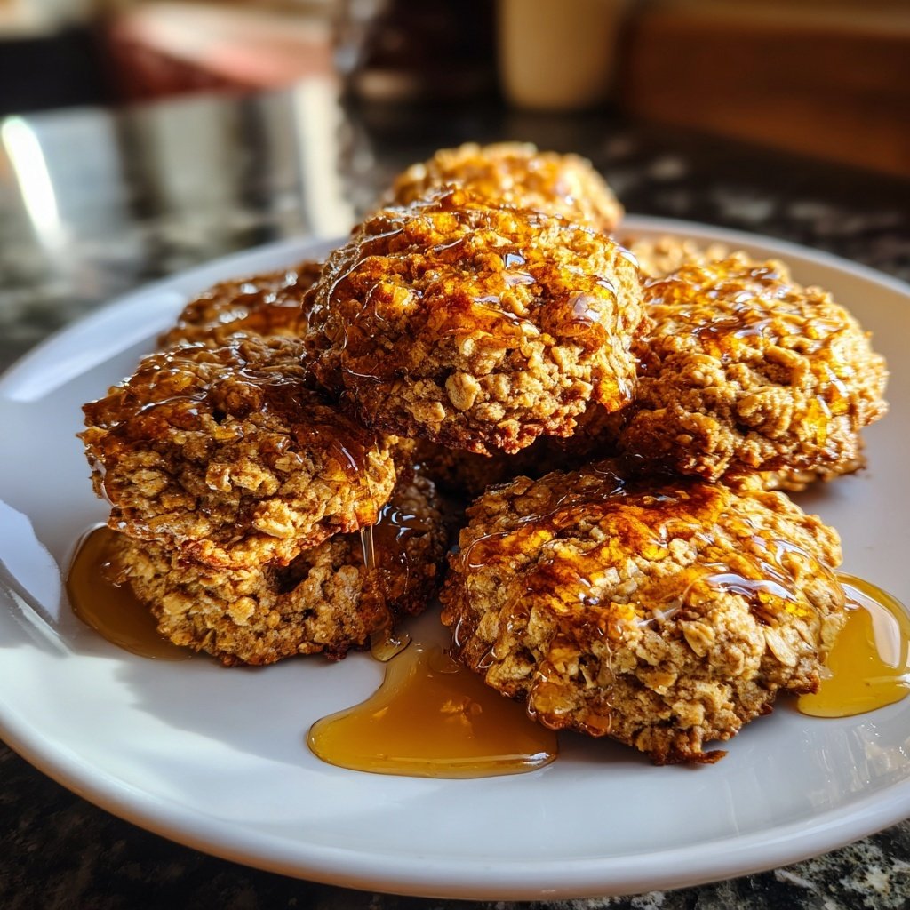 Cookies mit Hafer und Honig