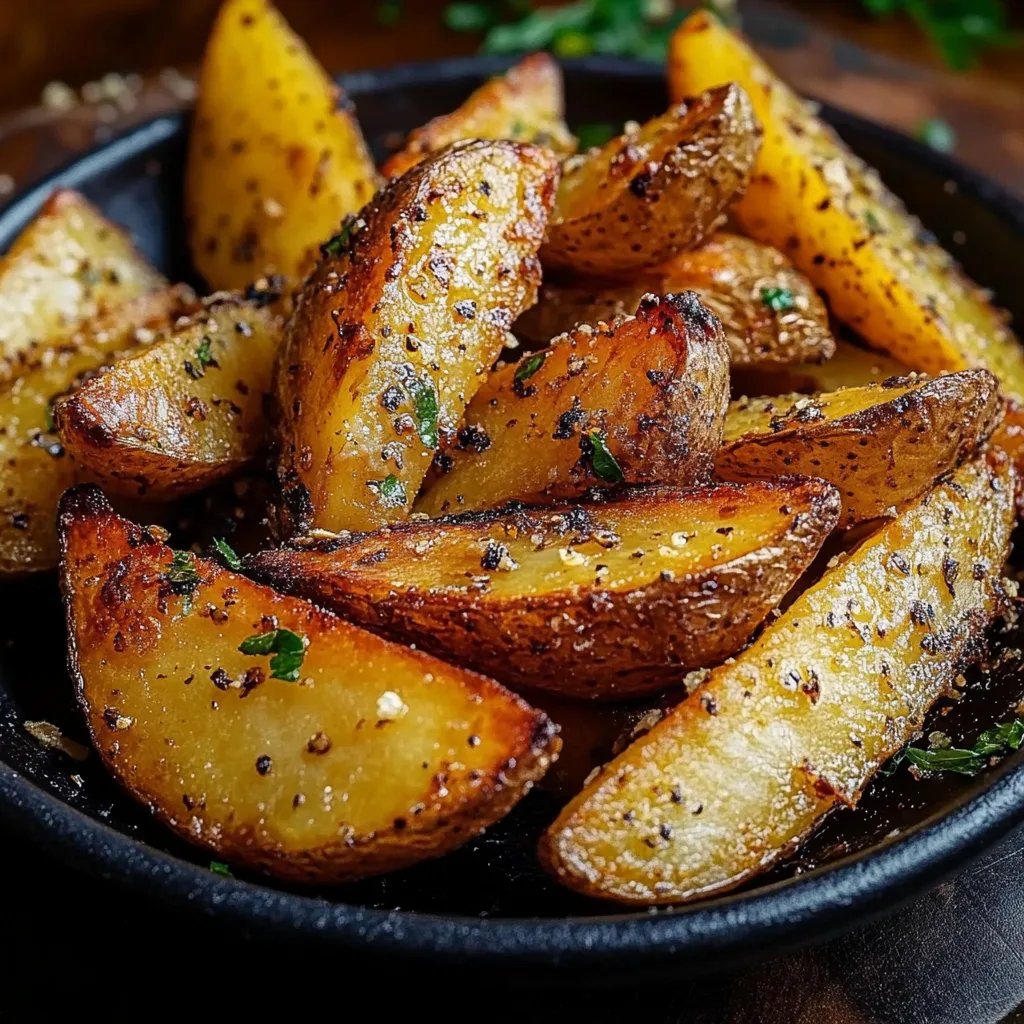 Krosse Ofen-Potato Wedges