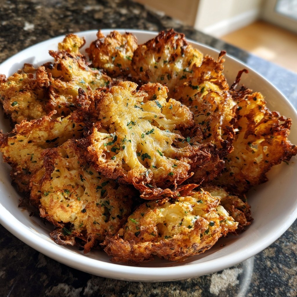 Blumenkohl Bratlinge