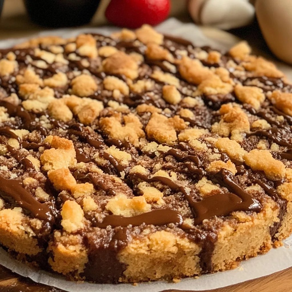 Nutella Streuselkuchen