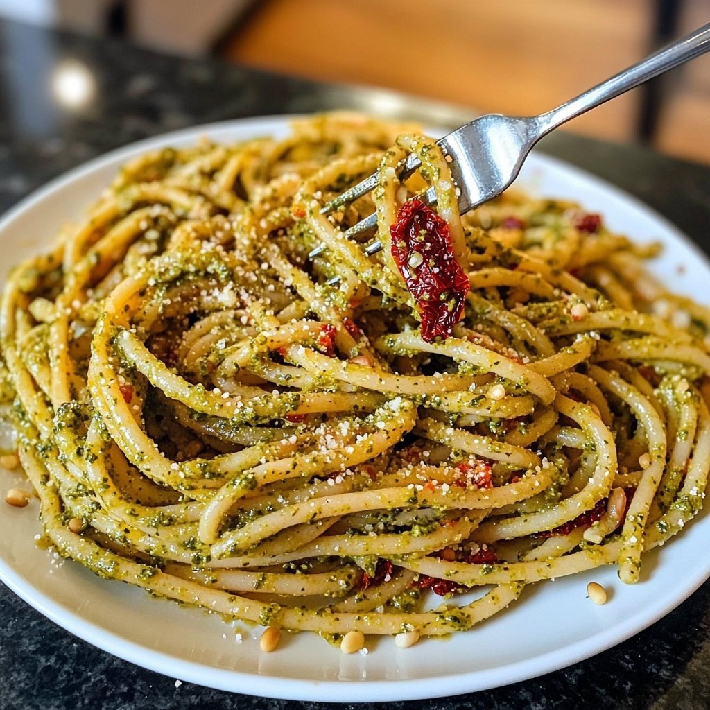 Pasta mit Pesto Rosso