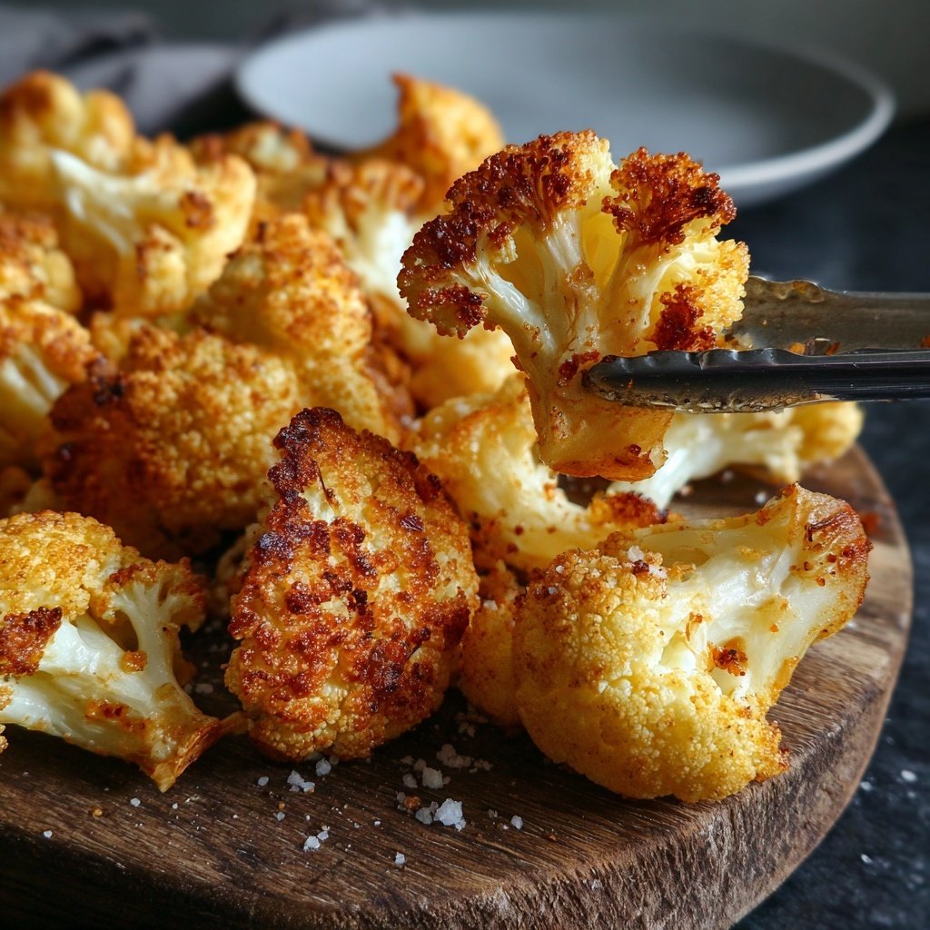 Blumenkohl aus dem Airfryer