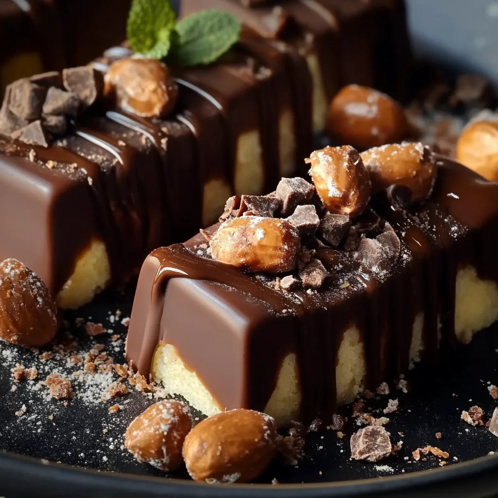 Dunkle Schokolade Meersalz Nuss-Riegel