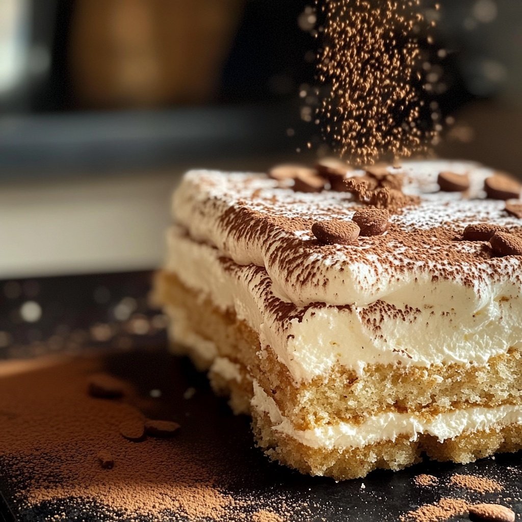 Weihnachts-Tiramisu-Dessert