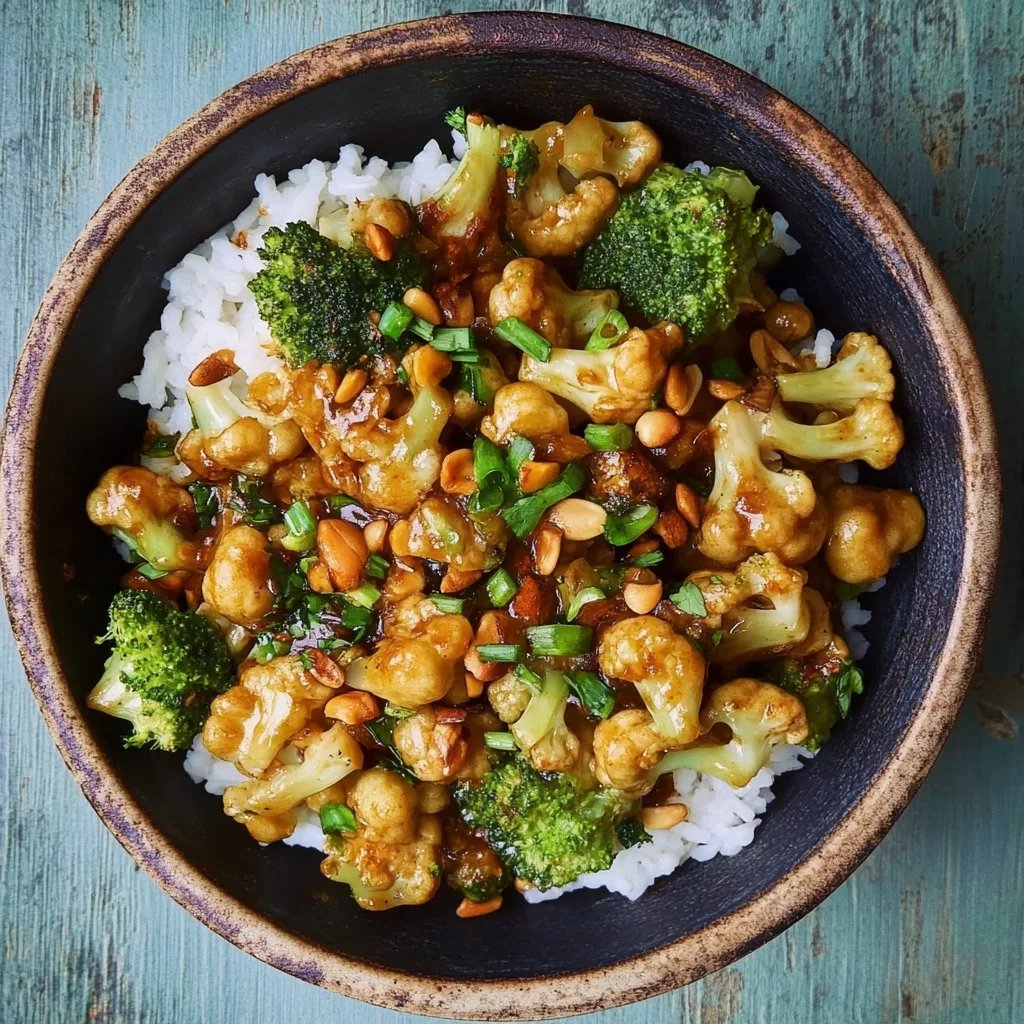 Knoblauch-Brokkoli-Pfanne mit Kichererbsen