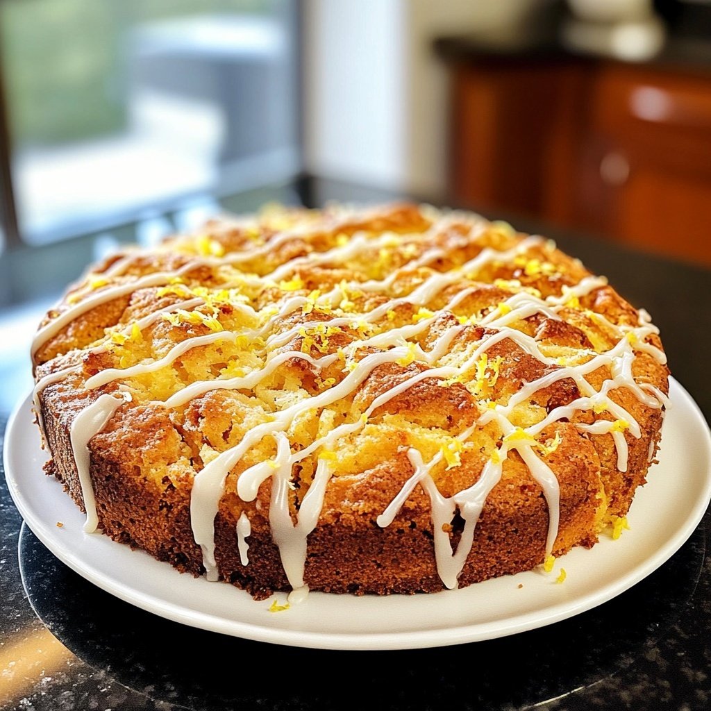Zitronenkuchen ohne Butter