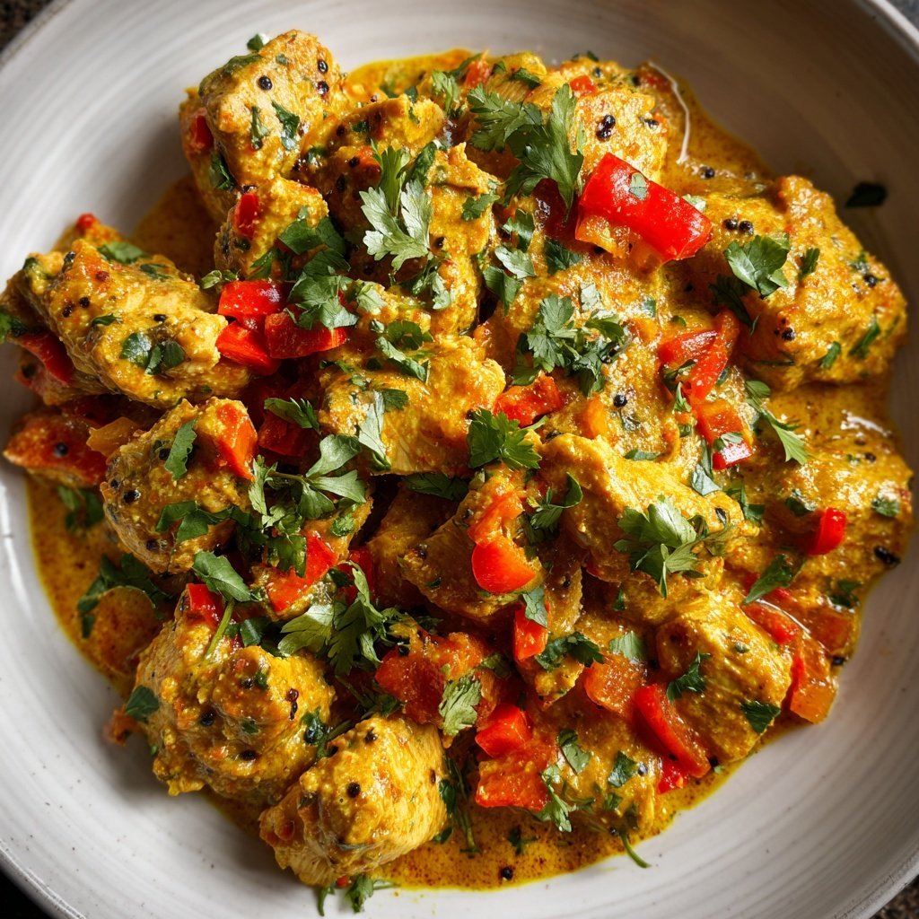 Kalorienarmes Hähnchen Curry