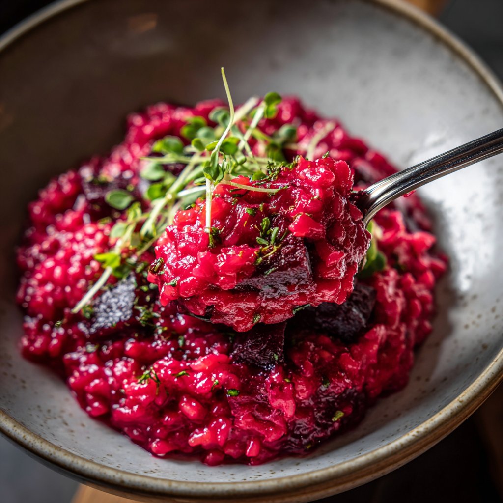 Risotto mit Roter Bete