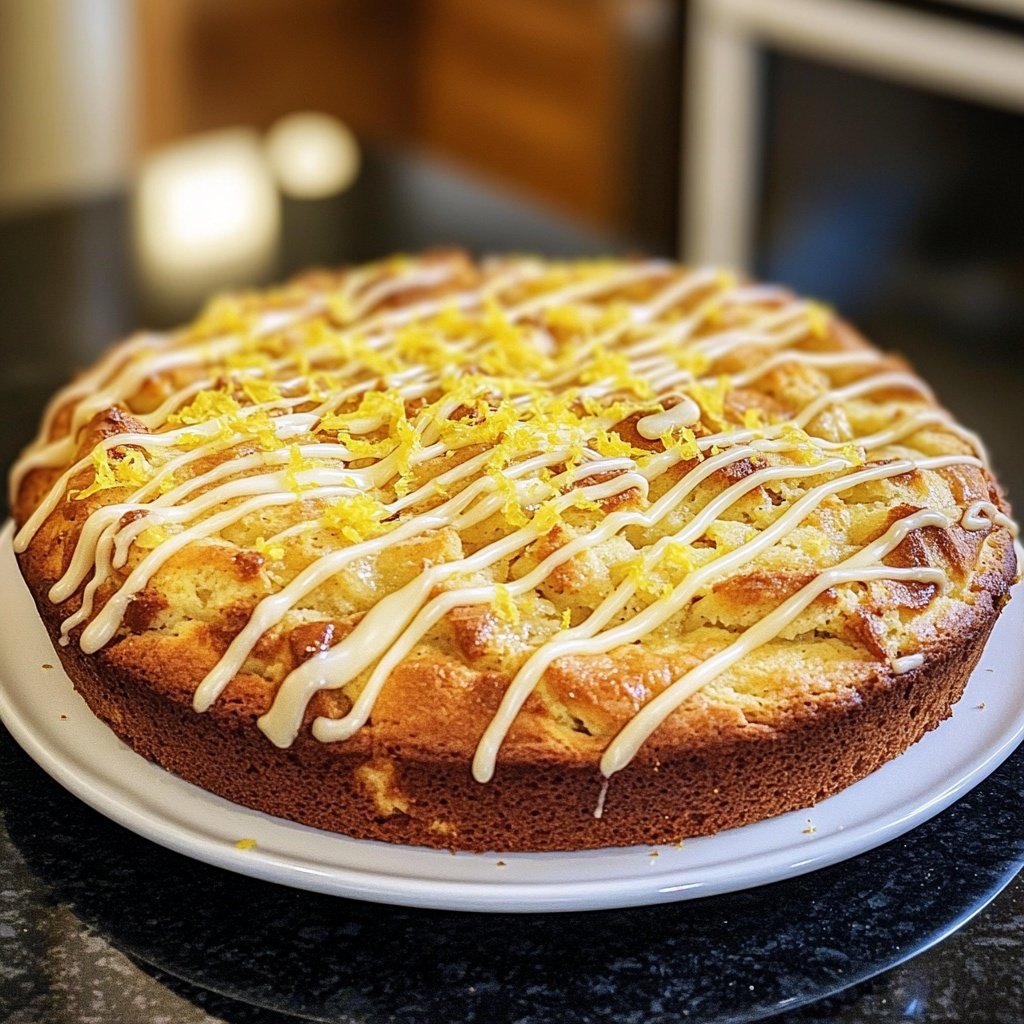 Zitronenkuchen saftig