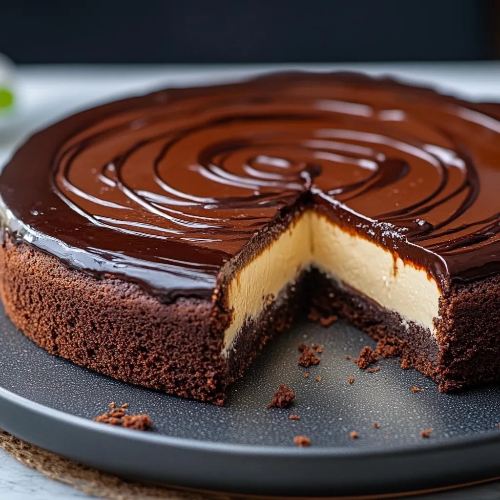 Brownie-Käsekuchen