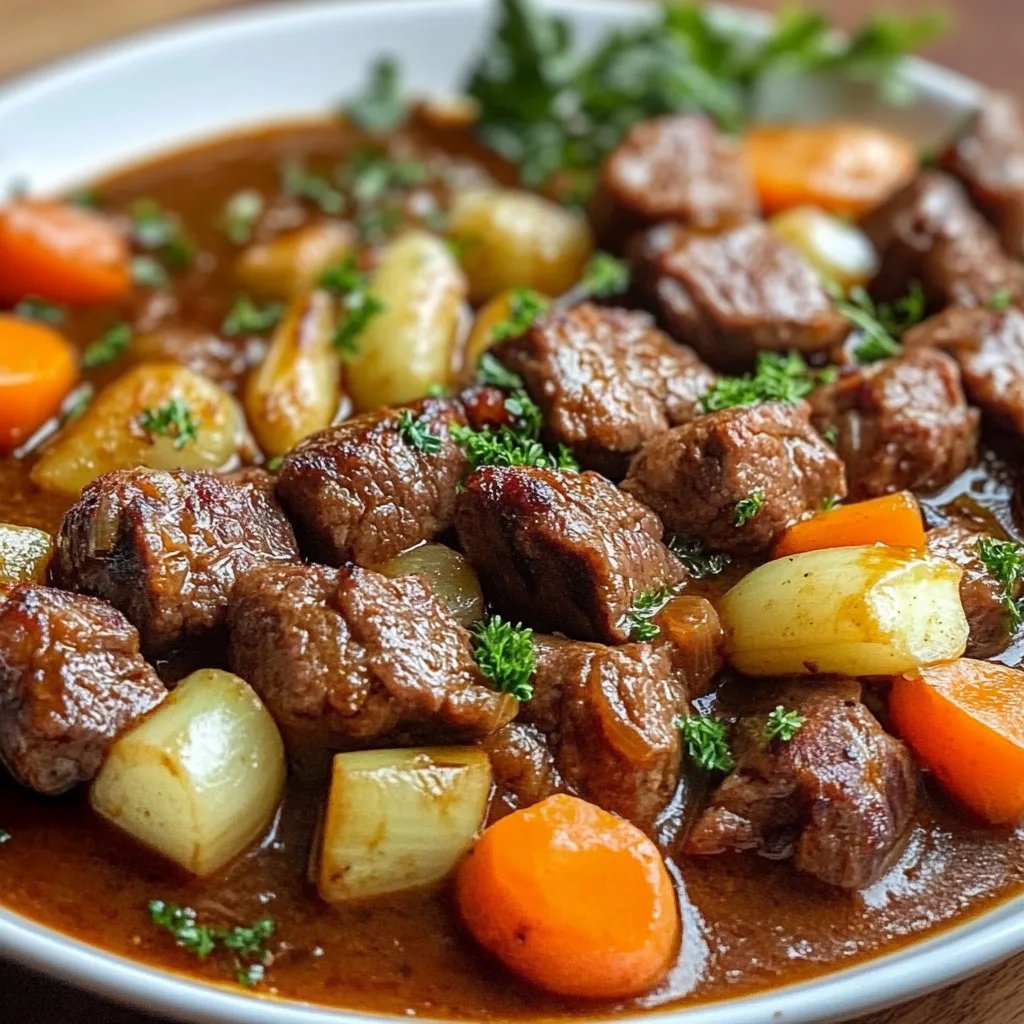 Herzhafter Rindfleischeintopf
